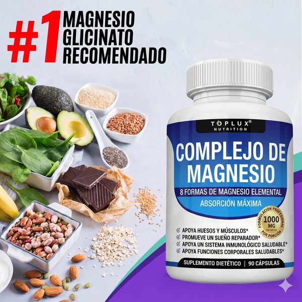 Magnesio Complejo Bienestar Diario Natural