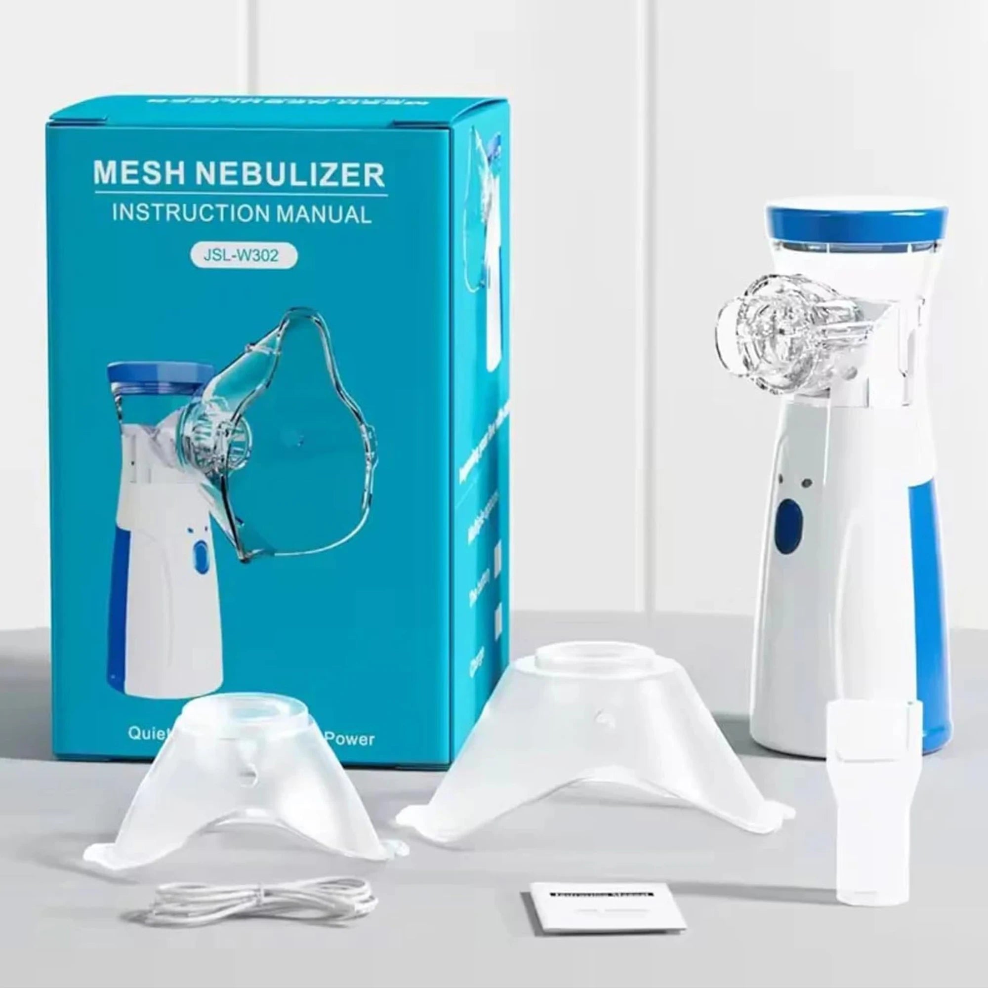 Nebulizador Portátil Mesh Recargable – Alivio Inmediato Sin Cables